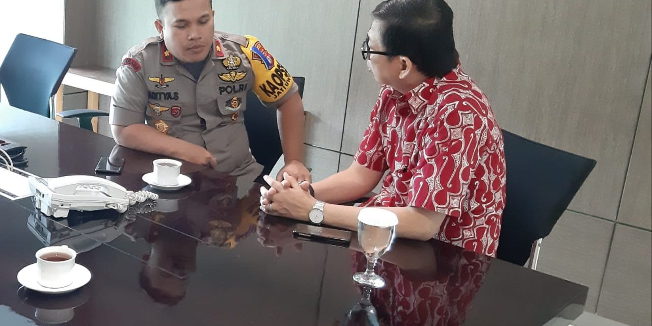 Kunjungan Kerja Kapolsek Jatiuwung Sambangi PT.Gajah Tunggal Tbk