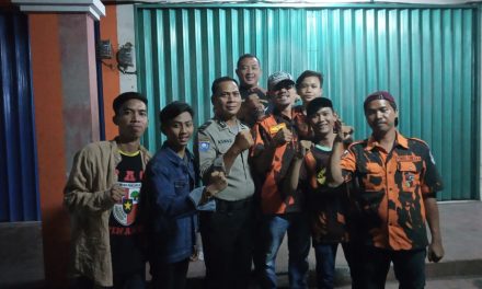 Dalam Rangka Penggalangan 4 Elemen, Bhabinkamtimas Pinang Sambangi Ketua PP Pinang