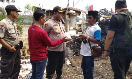 Kapolsek Neglasari Pimpin Pengamanan Pemagaran Aset Tanah Pemerintah Kota Tangerang