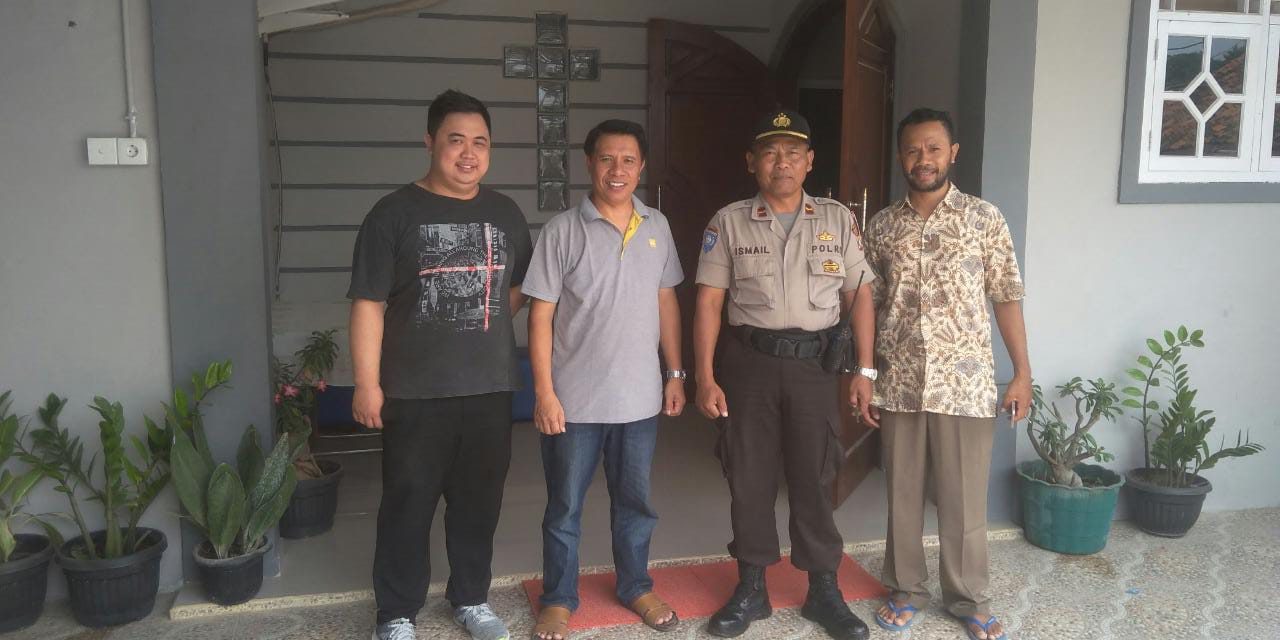 Ipda ISmail Panit Binmas Himbau Umat Kristiani Turut Serta Menjaga Kamtibmas