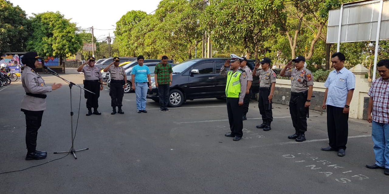 Jelang Pelantikan Presiden, Wakapolsek Neglasari Imbau Anggota Tetap Waspada