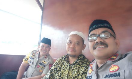 Sambangi Tokoh Agama, Kapolsek Jatiuwung Silaturahmi dengan Ketua DPC FPI Kota Tangerang