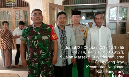 Jum’at Barokah, Binmas Selapajang Jaya Himbau Jemaah Tidak Mudah Terprovokasi