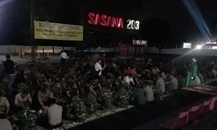 Pasca Pengamanan Pemilu dan Pelantikan Presiden, Jajaran TNI – Polri se-Tangerang Gelar Doa Bersama dan Syukuran