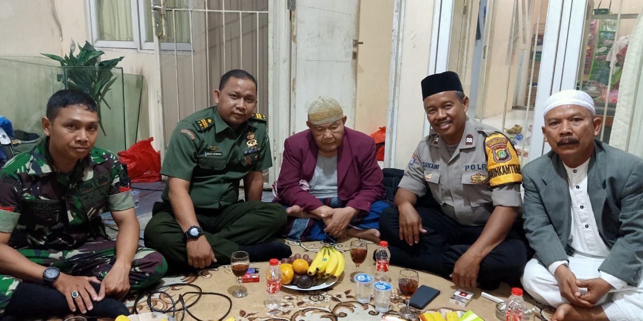 Dinginkan Suasana, Aiptu Sukarno Temui Tokoh Agama