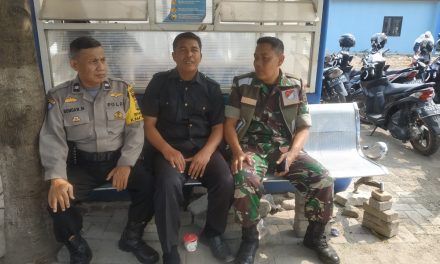 BANGKITKAN SINERGITAS BABINSA DAN BHABINKAMTIBMAS KELURAHAN KOANG JAYA DALAM SEMANGAT HUT TNI KE  74