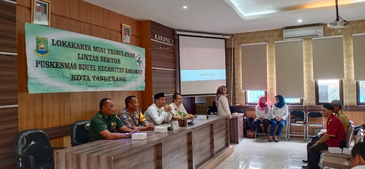 Demi 3 Pilar Bersatu Aiptu M. Rais Hadiri Lokakarya Mini Tribulan Tingkat Kecamatan Karawaci