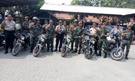 Patroli Gabungan Polsek Teluknaga Kondusifkan Situasi Kamtibmas