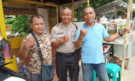 Bhabinkamtibmas Polsek Cipondoh Bersama Tokoh Pemuda Bersinergi Untuk Jaga Keamanan