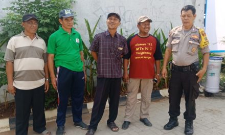 Ciptakan Suasana Kondusif, Bhabinkamtibmas Polsek Cipondoh Kunjungi Tomas