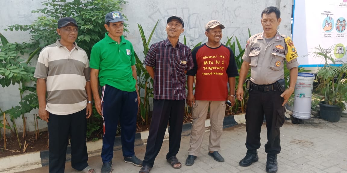 Ciptakan Suasana Kondusif, Bhabinkamtibmas Polsek Cipondoh Kunjungi Tomas