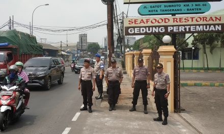 Demi Mewujudkan Keamanan AKP Nur jaya SH Kendalikan Personil Polsek Karawaci