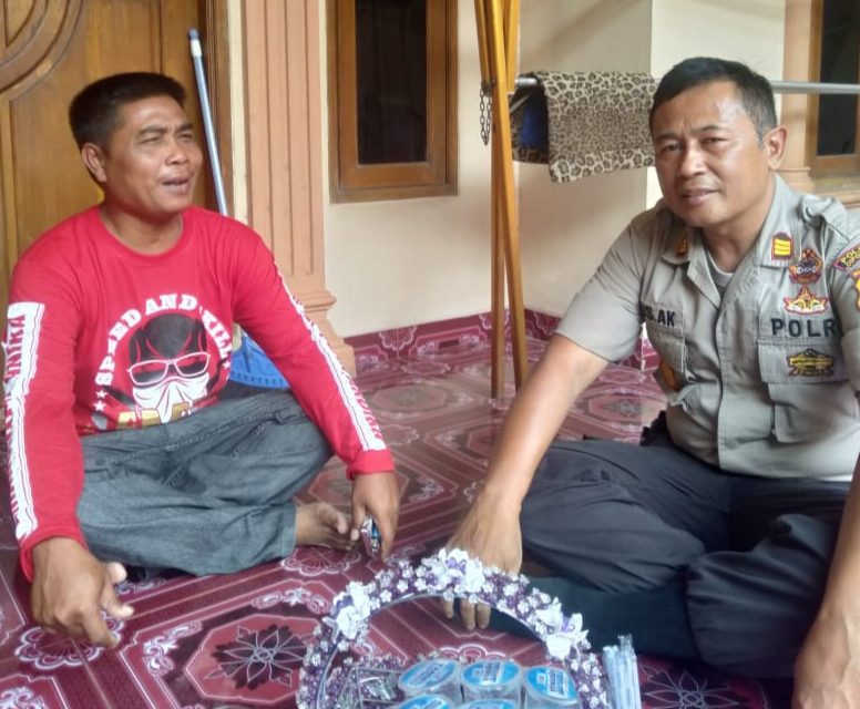 Cooling Sistem 4 Elemen, Wakapolsek Cipondoh Sambangi Tomas Kel. Cipondoh