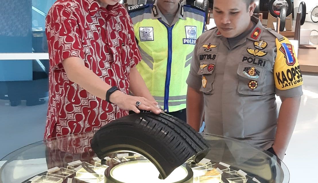 Tingkatkan Kemitraan dengan Perusahaan, Kapolsek Jatiuwung Sambangi PT. Gajah Tunggal Tbk 