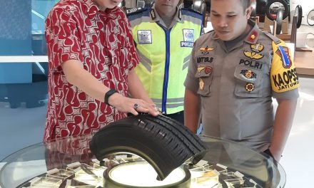 Tingkatkan Kemitraan dengan Perusahaan, Kapolsek Jatiuwung Sambangi PT. Gajah Tunggal Tbk 