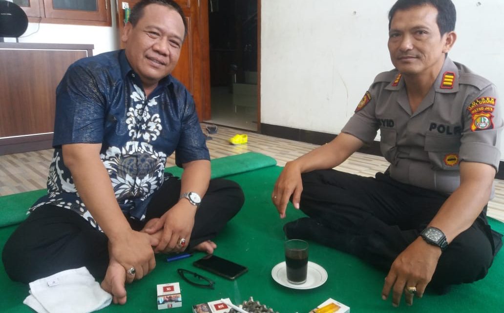 Pererat Silaturahmi Dengan Tomas, Kanit Samapta Polsek Jatiuwung Sambangi Wakil Ketua DPRD Kota Tangerang