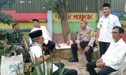 Unsur terkait 3 ( tiga ) pilar Kec.Batu Ceper laksanakan diskusi  masalah kamtibmas