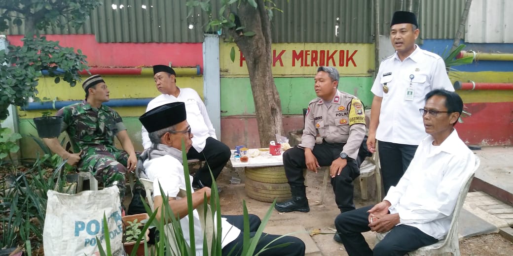 Unsur terkait 3 ( tiga ) pilar Kec.Batu Ceper laksanakan diskusi  masalah kamtibmas