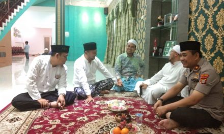 Kapolsek Batu Ceper melaksanakan Kegiatan Cooling System sambang Toga/Tomas Ustadz KH. ULIL ABSORT