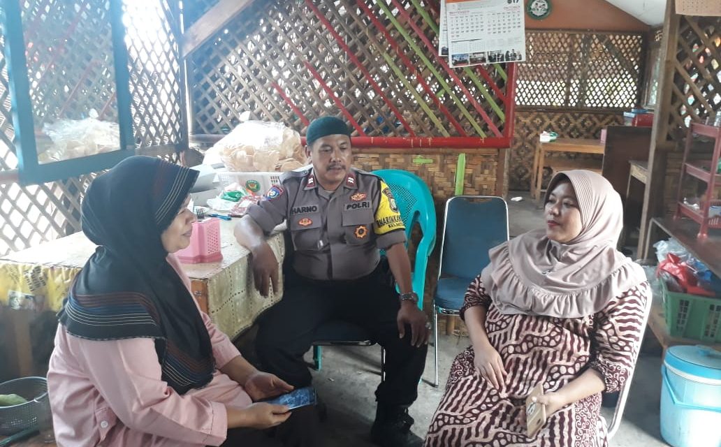 AIPTU SUHARNO BHABINKAMTIBMAS POLSEK BATU CEPER MELAKSANAKAN SAMBANG TOKOH MASYARAKAT