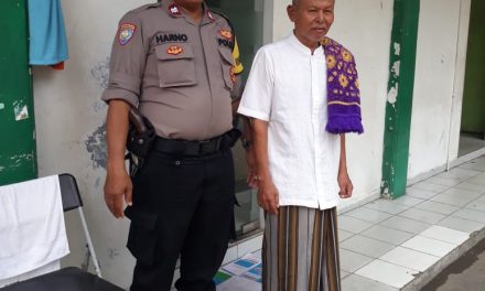 Cooling System bersama Tokoh Masyarakat maka Bhabinkamtibmas AIPTU SUHARNO bertemu dengan H.Kodir dalam rangka penggalangan 4 elemen