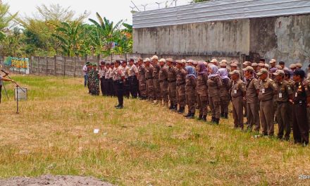 Kapolsek Cipondoh Pimpin Apel Kesiapan Pam Pawai ta’ruf Dalam Rangka Pembukaan MTQ XX Tingkat Kota Tangerang