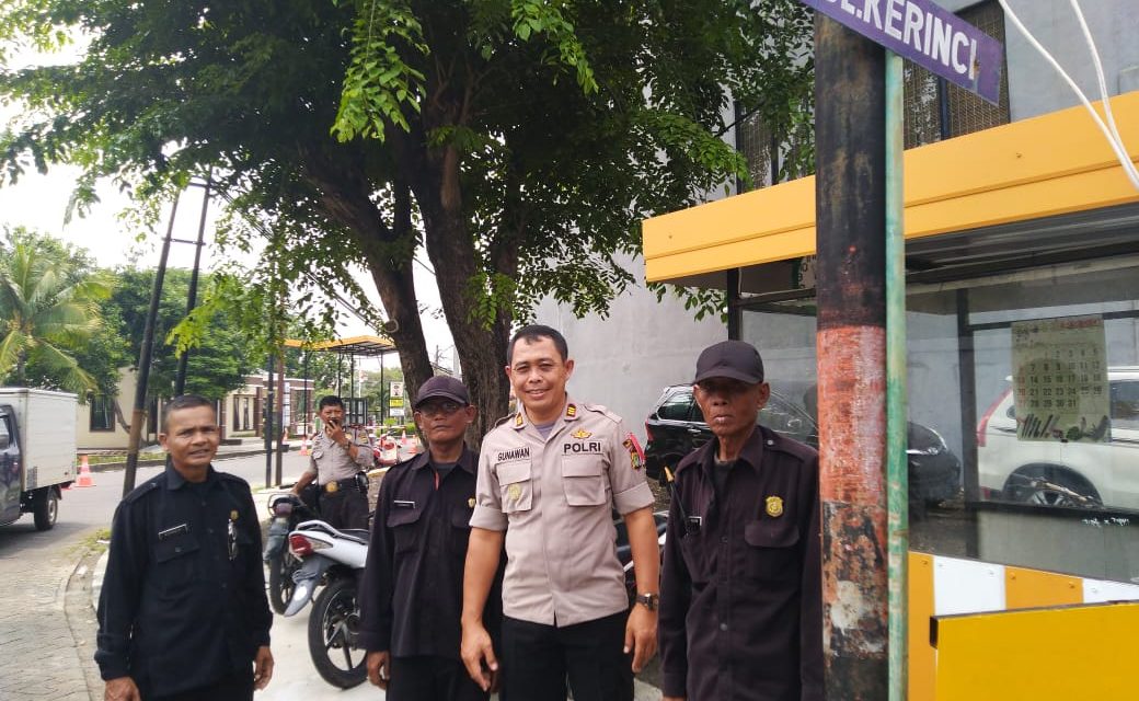 Wakapolsek Batu Ceper Cooling System Terhadap Petugas Security Perumahan Budi Indah Batu Ceper