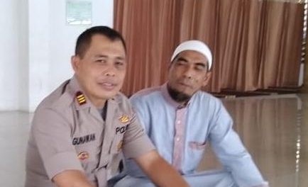 Wakapolsek Batu ceper melaksanakan Kegiatan Sambang dan Penggalangan terhadap Alumni PA 212