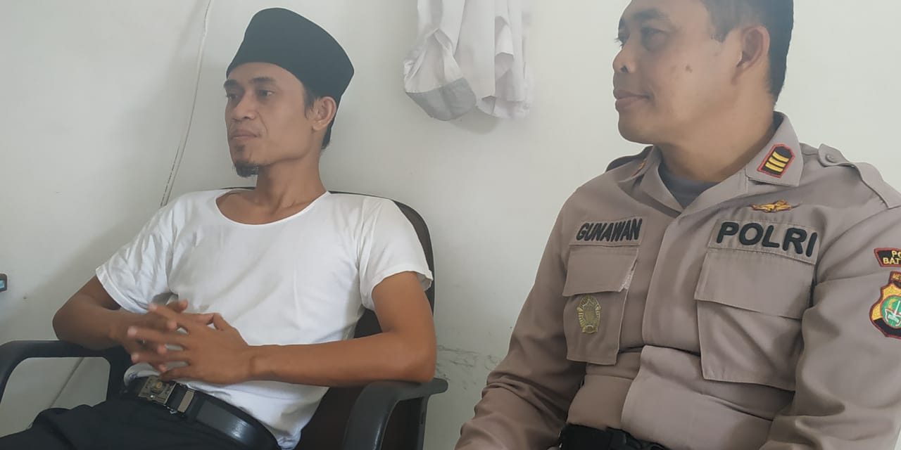 Wakapolsek Batu Ceper sambang dan penggalangan tokoh pemuda Kel. Kebon Besar