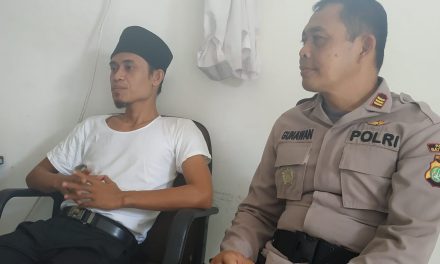 Wakapolsek Batu Ceper sambang dan penggalangan tokoh pemuda Kel. Kebon Besar