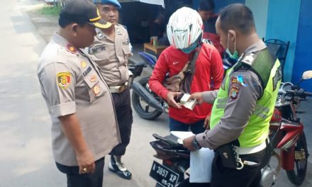 Melawan Arus, Sepeda Motor Terjaring Operasi Zebra 2019 di Neglasari