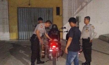 Patroli Biru Unit Samapta Polsek Neglasari Sasar Kawasan Pergudangan