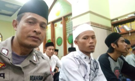 Tak Hanya Prioritaskan Kamtibmas, Binmas Polsek Neglasari Ikut Memakmurkan Masjid