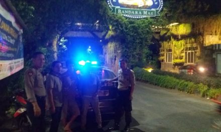 Patroli Biru Malam Hari, Samapta Polsek Neglasari Sisir Kawasan Pergudangan