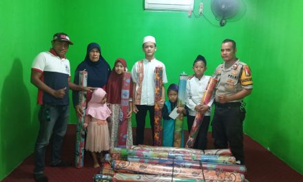 Peduli Masyarakat, Binmas Neglasari Sambangi Yayasan Anak Yatim Piatu