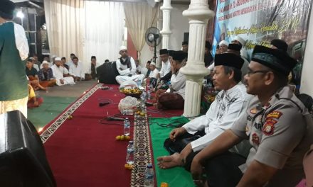 Kanit Binmas Polsek Jatiuwung, IPDA AGUS NURDIN Hadiri Pengajian Maulid Nabi Muhammad SAW