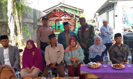 Bhabinkamtibmas Polsek Jatiuwung Bersama Tiga Pilar Hadiri Pemilihan Ketua RW 03 Pasir Jaya