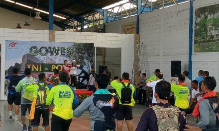 Gowes Santai Bersama TNI – Polri Pererat Sinergitas dan Soliditas Jaga Kamtibmas