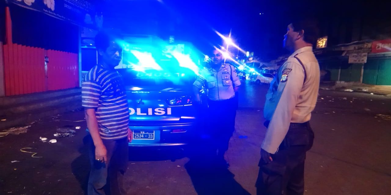 Cegah Kejahatan, Polsek Jatiuwung Polres Metro Tangerang Kota Rutin Lakukan Patroli Biru Cipta Kondusif