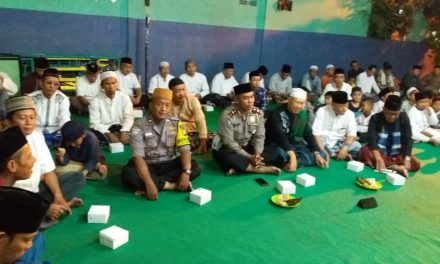 Demi Mengamankan Kegiatan Keagamaan  Aiptu M. Rais Hadiri Peringatan Maulid Nabi Muhammad SAW 1441 H Di Mesjid Jami Al-iklas Cimone Jaya Karawaci