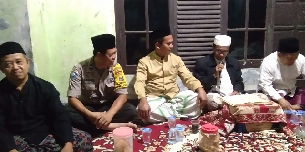 Aiptu Suhandi Hadiri Pengajian Forum RT dan RW dan Penggalangan Tokoh Agama, Tokoh Pemuda, Tokoh Masyarakat