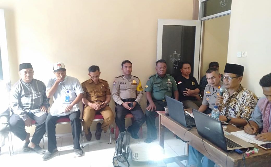 Penetapan DPT Ds. Kebon Cau Dihadiri Bhabinkamtibmas Brig Arqi