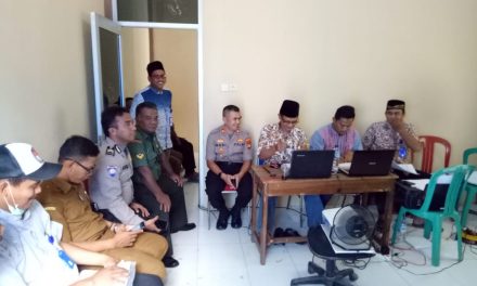 Monitoring Pelaksanaan Tahapan Pilkades Kapolsek Teluknaga Kunjungi Ds. Kebon Cau