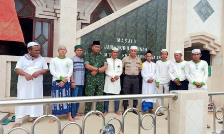 Tingkatkan Kerohanian Warga Aiptu Triyuli Dan 3 pilar Hadiri Kegiatan Maulid Nabi Kel. Nambo Jaya Karawaci