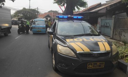 Polsek Neglasari Kawal Ketat Keberangkatan Suporter Persikota