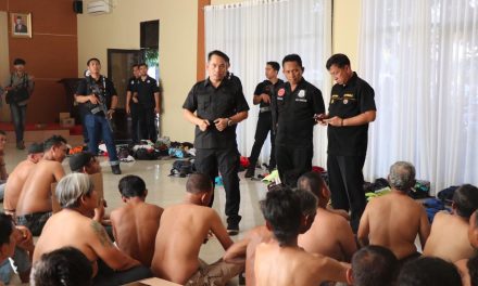 Berikan Rasa Aman, Polrestro Tangkot Amankan Ratusan Preman