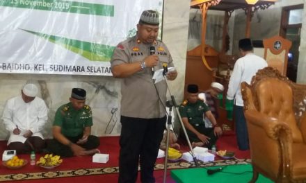 KAPOLSEK CILEDUG KOMPOL PRASETYO NOEGROHO SiK, MENGHADIRI MAULID NABI BESAR MUHAMAD SAW.