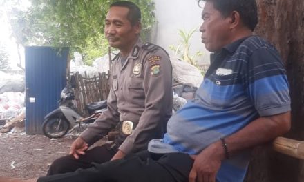 Patroli Dialogis Unit Samapta Polsek Neglasari dengan Tokoh Masyarakat