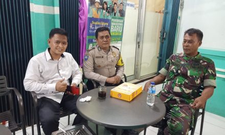 Bhabinkamtibmas Polsek Cipondoh dan Babinsa Temui Tokoh Pemuda