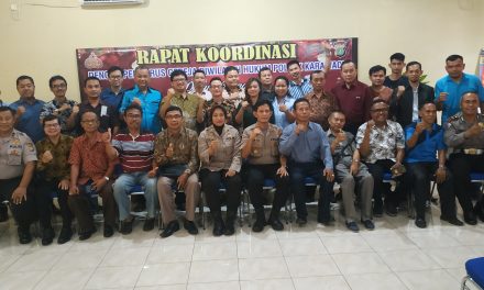 Demi Sukseskan Perayaan Natal 2019 dan Tahun Baru 2020 Polsek Karawaci Adakan Rapat Koordinasi Dengan Pengurus Gereja Seluruh Wilayah Karawaci